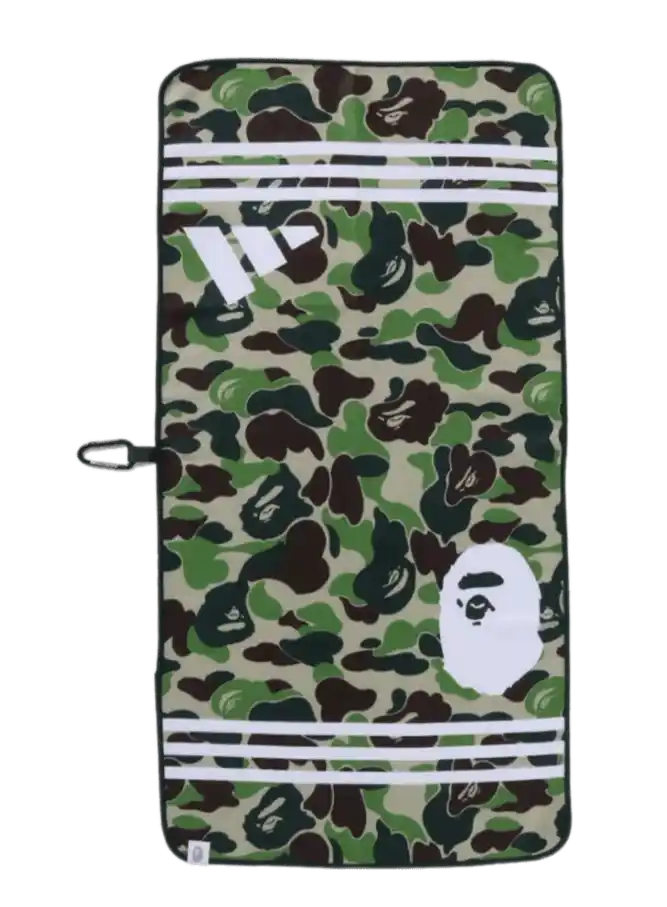 BAPE x adidas Golf ABC Camo Towel - Green