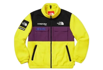 Supreme The North Face Expedition Fleece (FW18) Jacket Men's - Sulphur