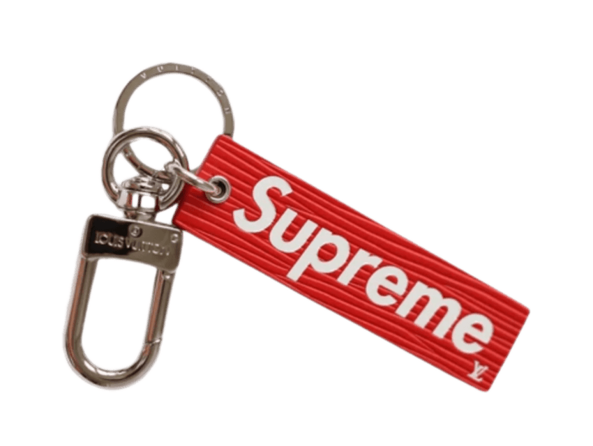 Louis Vuitton x Supreme Epi Keychain - Red