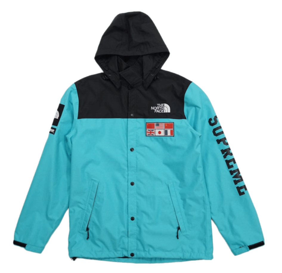 Supreme The North Face Expedition Coaches Jacket - Teal
