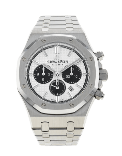 Audemars Piguet Royal Oak Silver/Black Dial - 41mm, Steel (2023)
