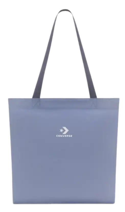 Converse Star Chevron Canvas Tote Bag - Lilac