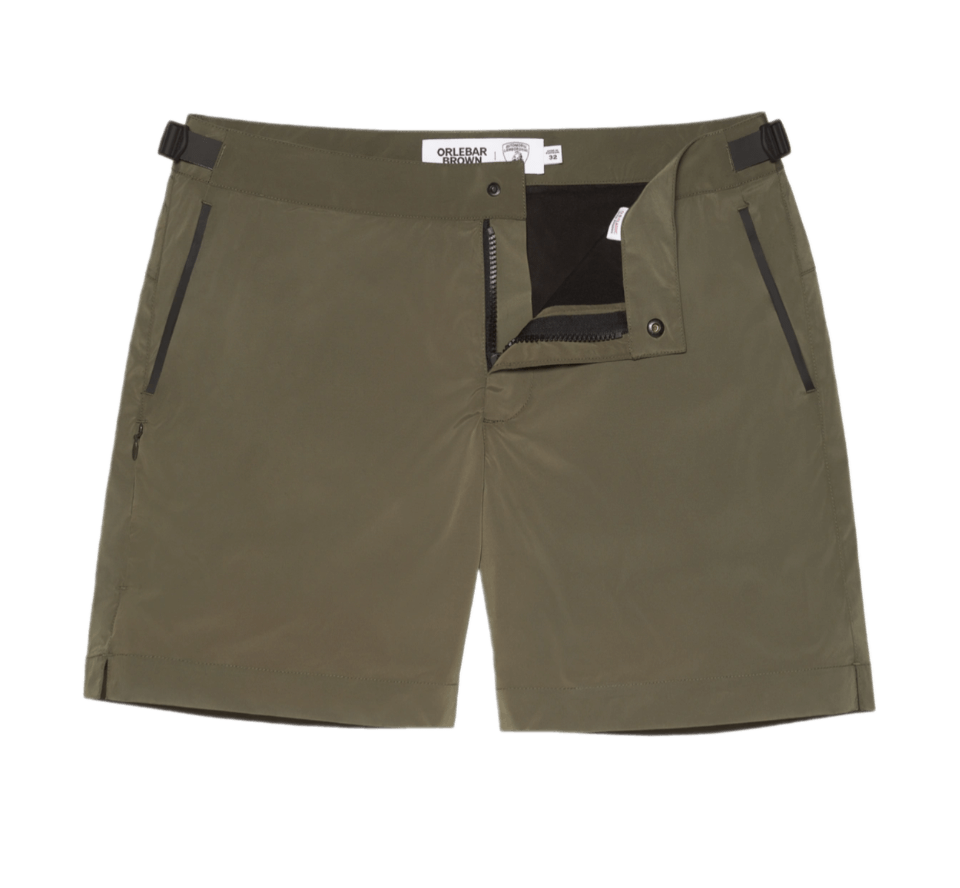 Mid-Length Swim Shorts Orlebar Brown X Automobili Lamborghini - Khaki