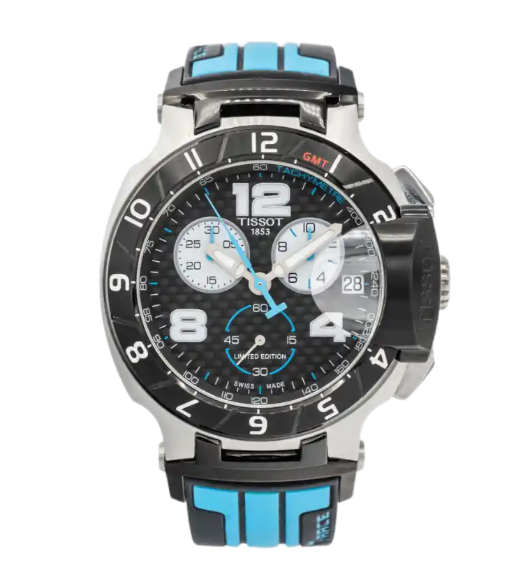 Tissot T-Race Black Dial - 45mm, Steel (2013)