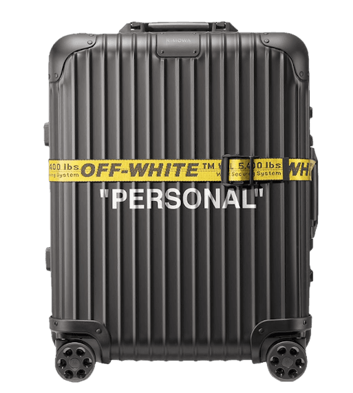 Off-White Rimowa Personal Belongings 49L Case - Black