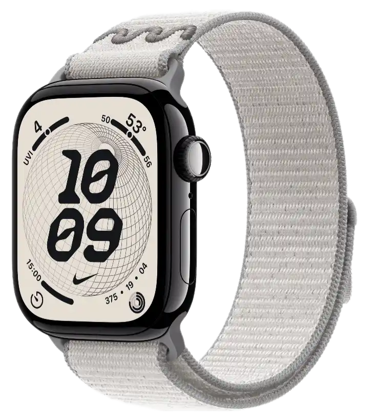 Apple Watch Series 11 - Aluminium, Jet Black, 42mm, GPS, Nike Sport Loop