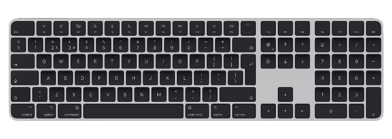 Magic Keyboard with Touch ID and Numeric Keypad for Mac models