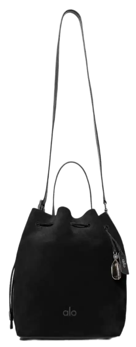 Alo Balance Bucket - Black Suede