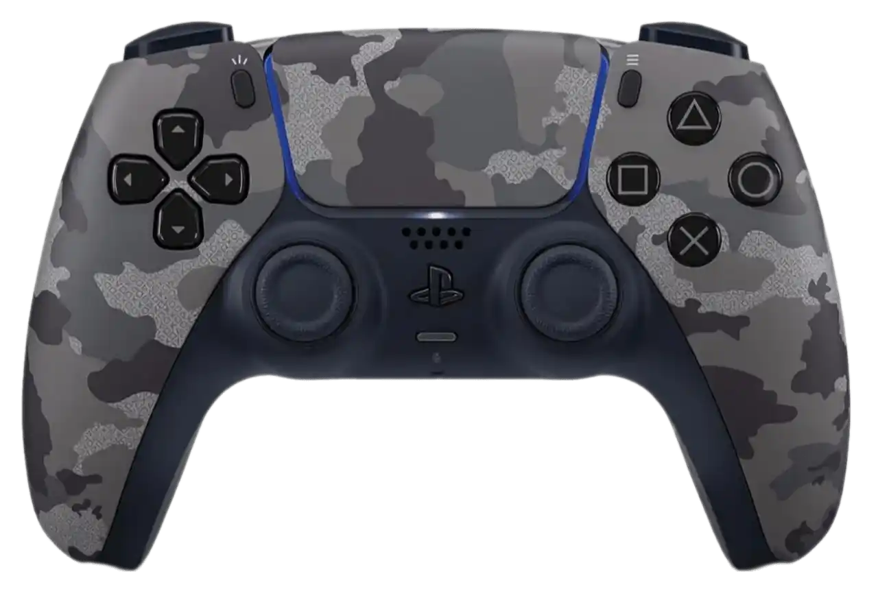 Sony Official PlayStation 5 DualSense Wireless Controller - Gray Camouflage