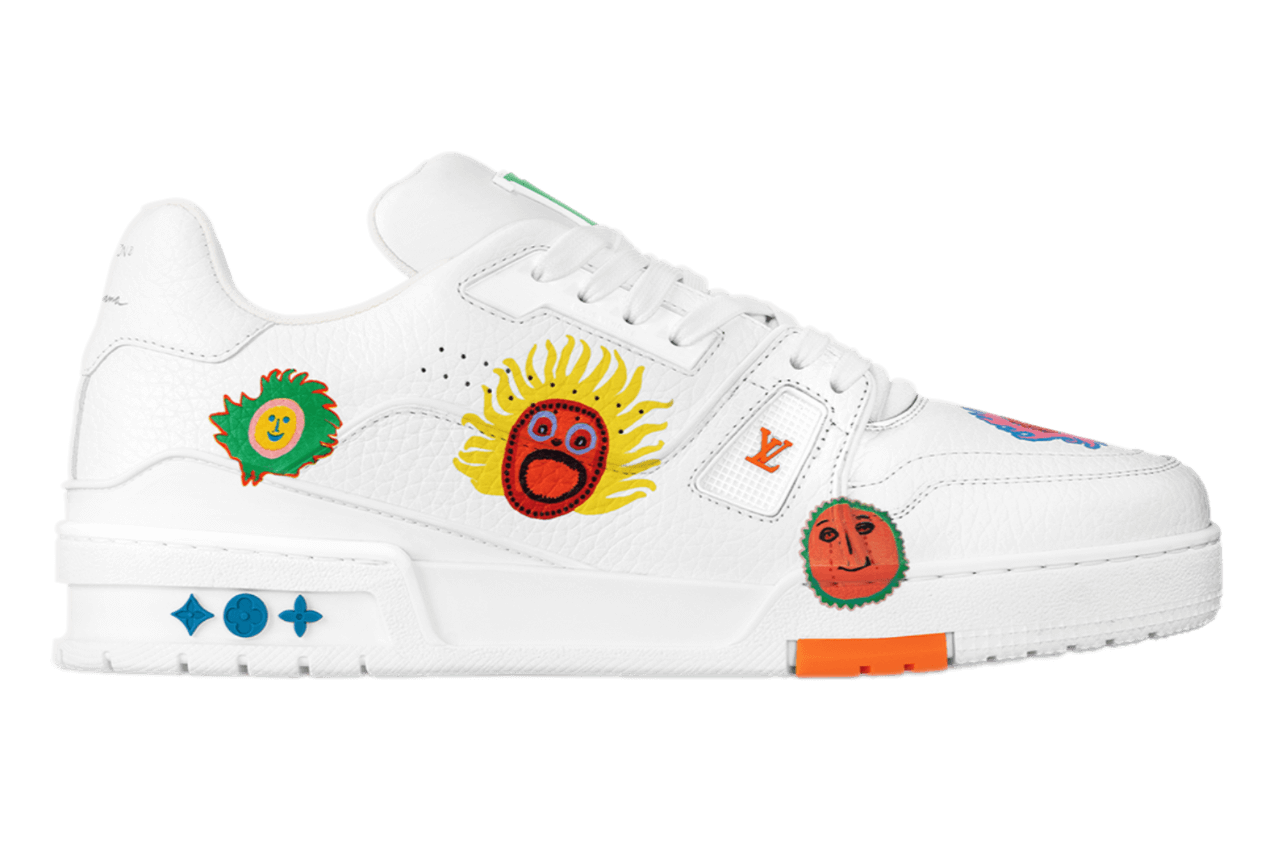 Louis Vuitton x Yayoi Kusama Trainer - White Print