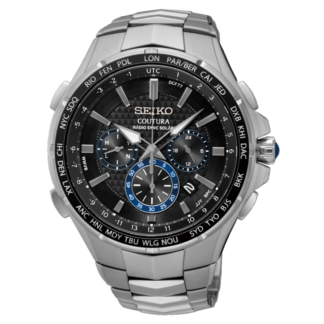 Seiko Coutura Black Dial (SSG009) - 45mm, Steel