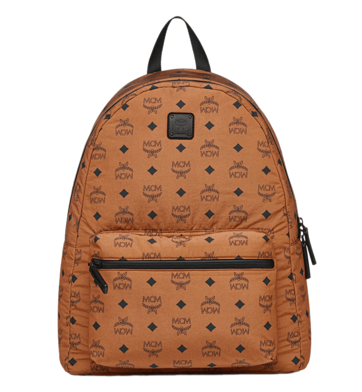 MCM Stark Packable Backpack in Monogram Nylon