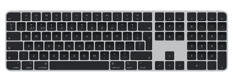 Magic Keyboard with Touch ID and Numeric Keypad for Mac models
