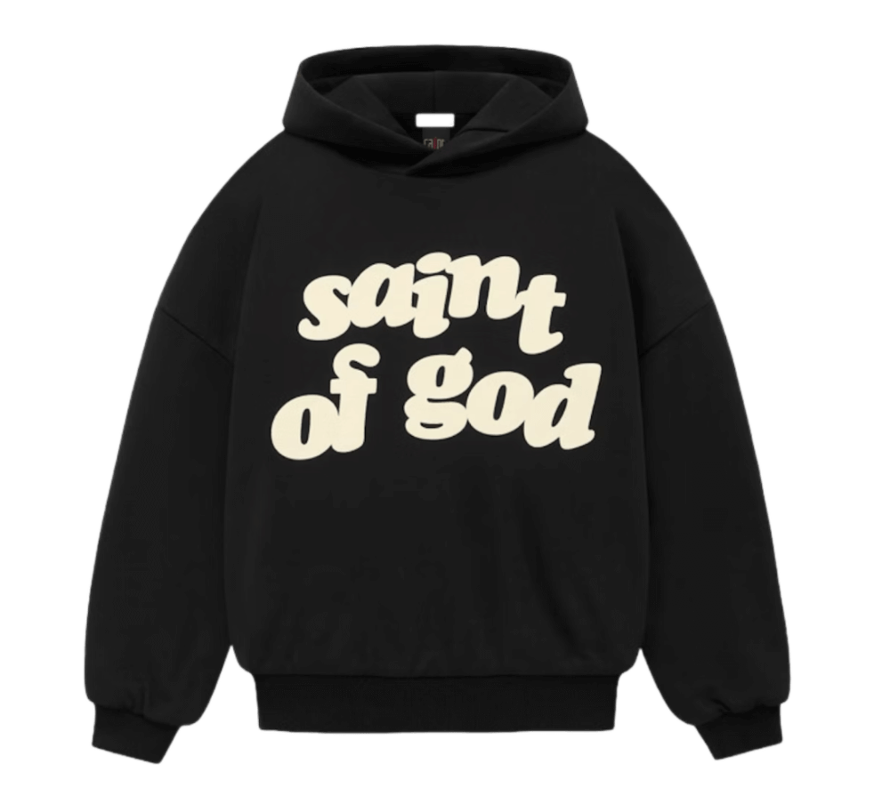 Fear of God x Saint Mxxxxxx Saint of God Hoodie - Black