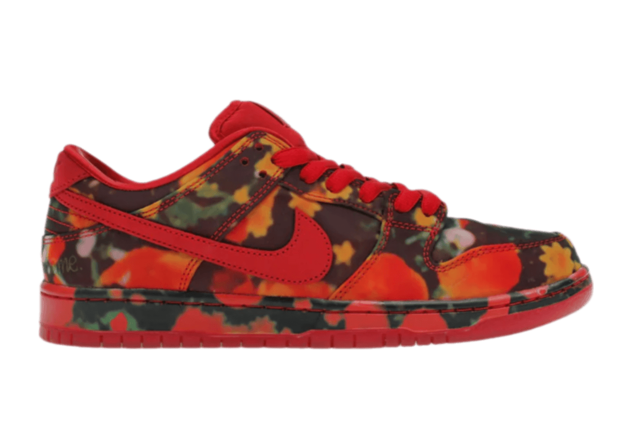 Nike SB Dunk Low - The Wizard of Oz Poppy Field