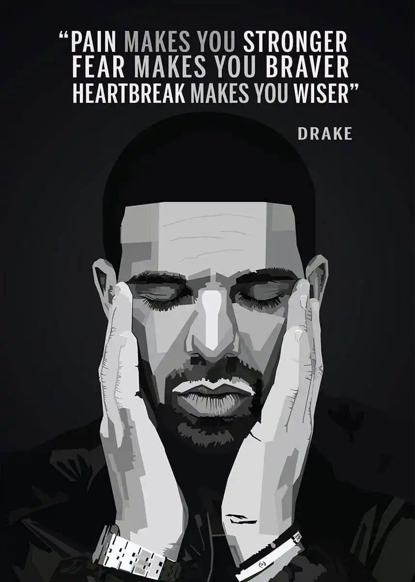 Drake A4 Poster
