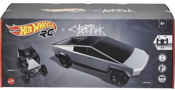 Hot Wheels x Tesla Cybertruck 1:10 Scale RC Car (2020 Version)