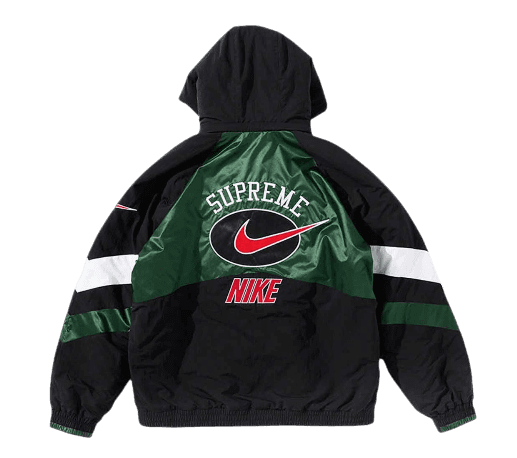 Supreme Nike Hooded Sport Jacket - Green