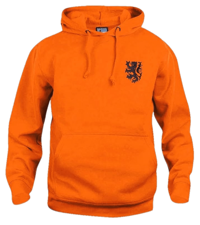 Netherlands 1970s Retro Football Hoodie
