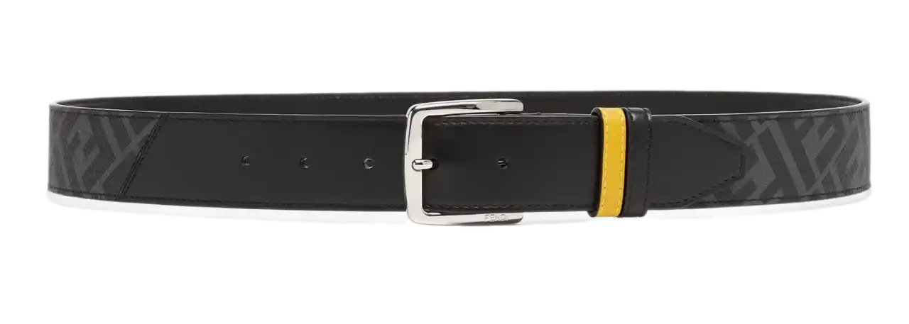 Fendi Diagonal Belt - Black
