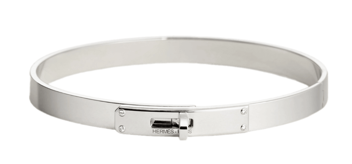 Hermès Kelly Bracelet, Small Model - White Gold
