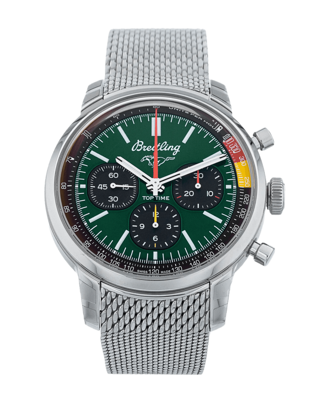 Breitling Top Time Green Dial - 41mm, Steel (2023)