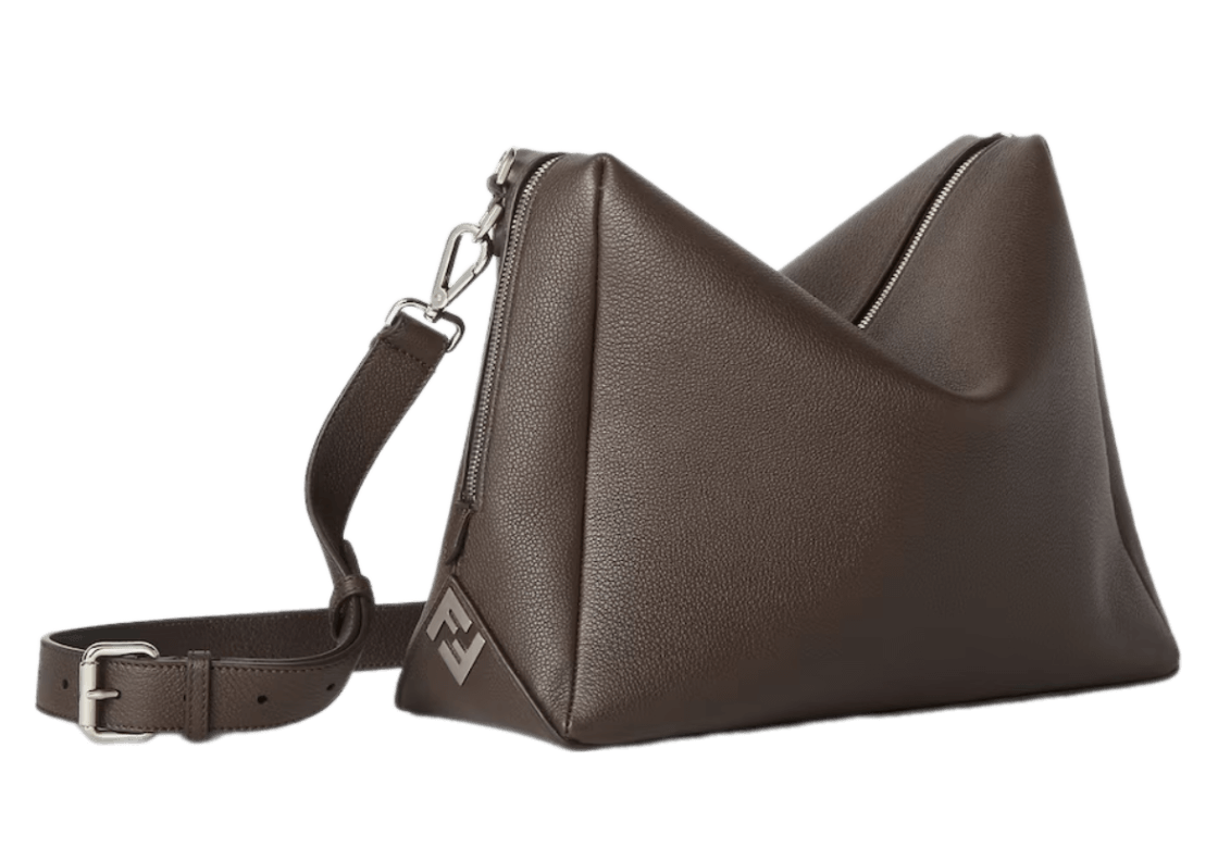 Fendi Lui Large Leather Bag - Brown