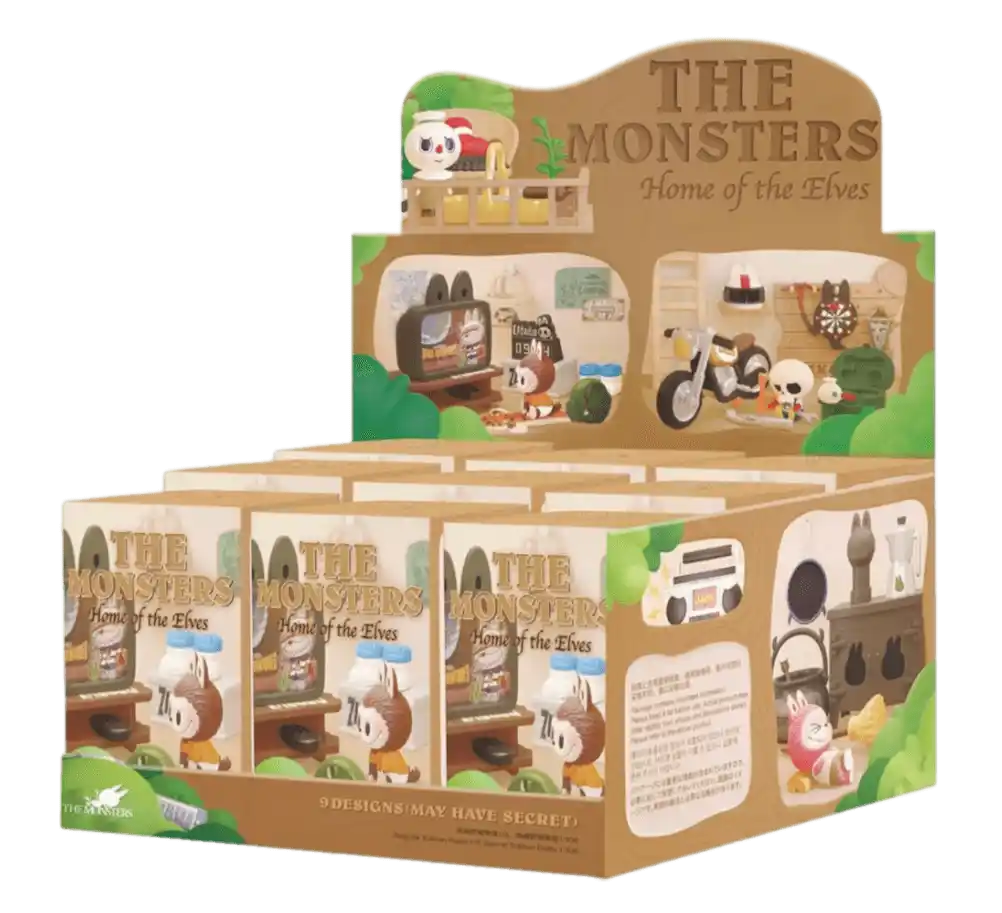 Pop Mart The Monsters Labubu Home of Elves Series Figure Sealed Case (9 Blind Box)