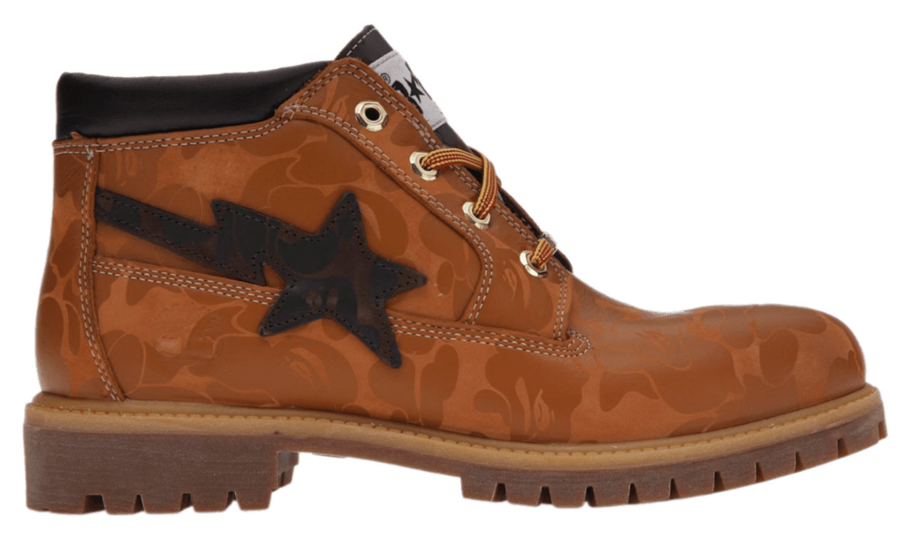 Timberland Chukka Boots - A Bathing Ape Wheat