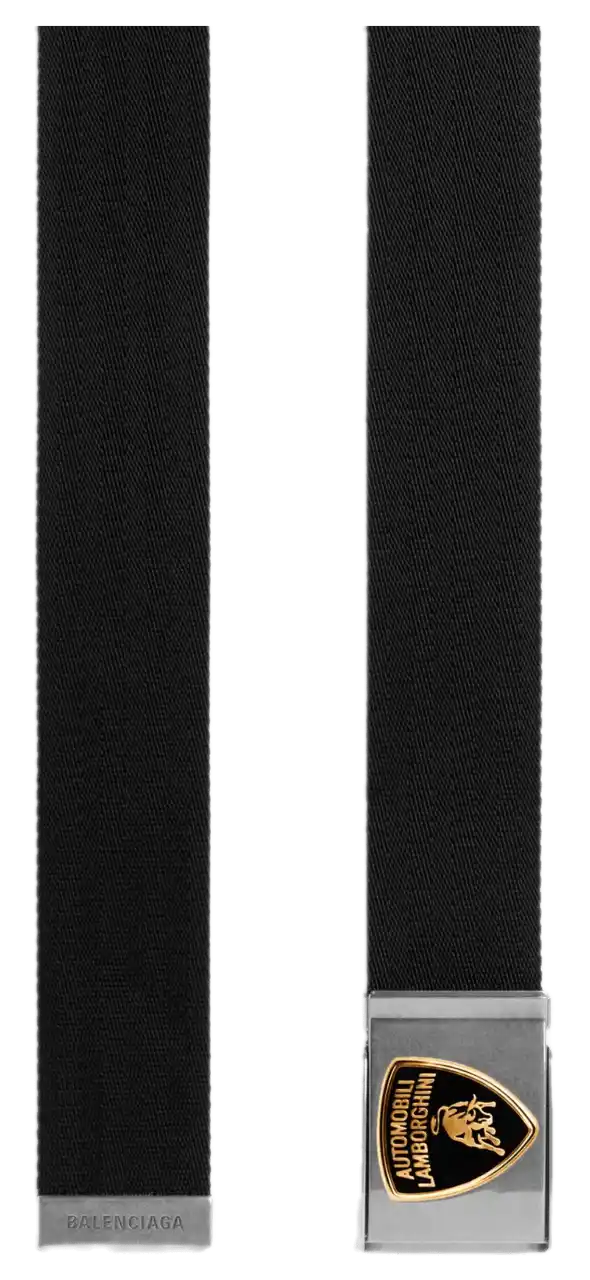 Balenciaga | Automobili Lamborghini Skater Belt - Black