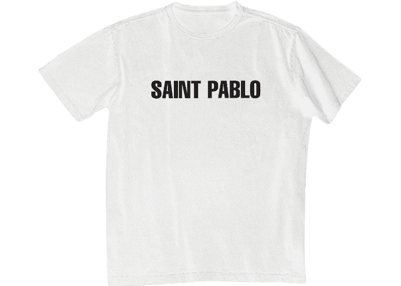 Kanye West Saint Pablo T-shirt - White