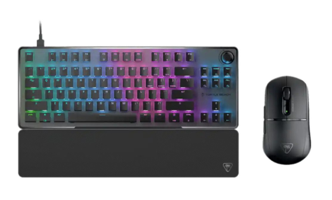 Turtle Beach Vulcan II TKL Pro Black and Burst II Air Black Bundle