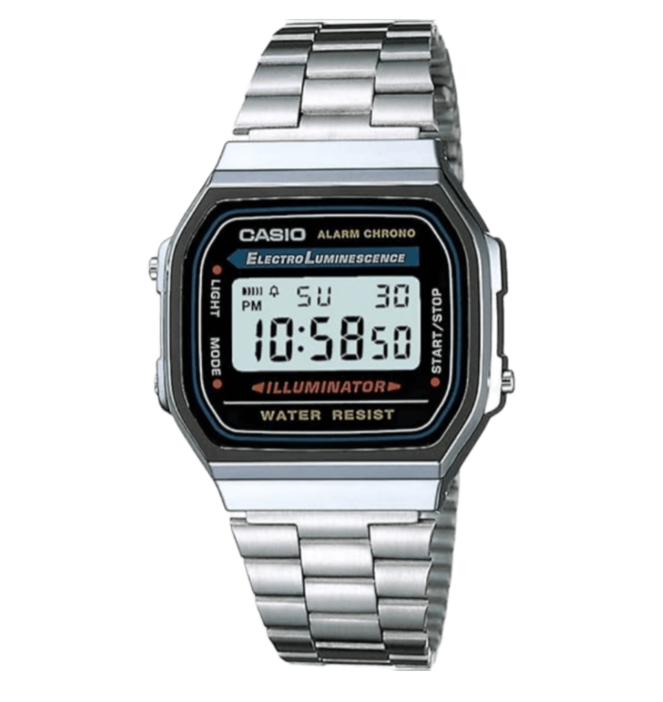 Casio Digital Quartz Watch A168WA-1YES