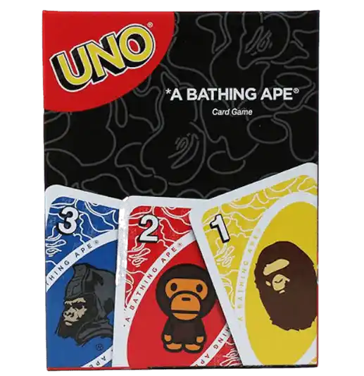 Bape x Uno Mattel Creations Cards