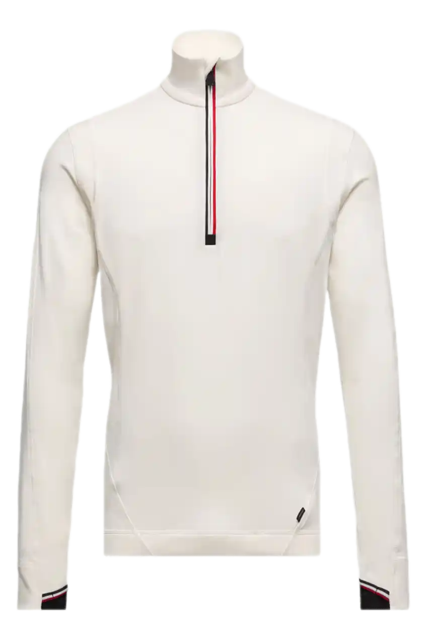 Moncler Polartec Half-Zip Sweatshirt - White