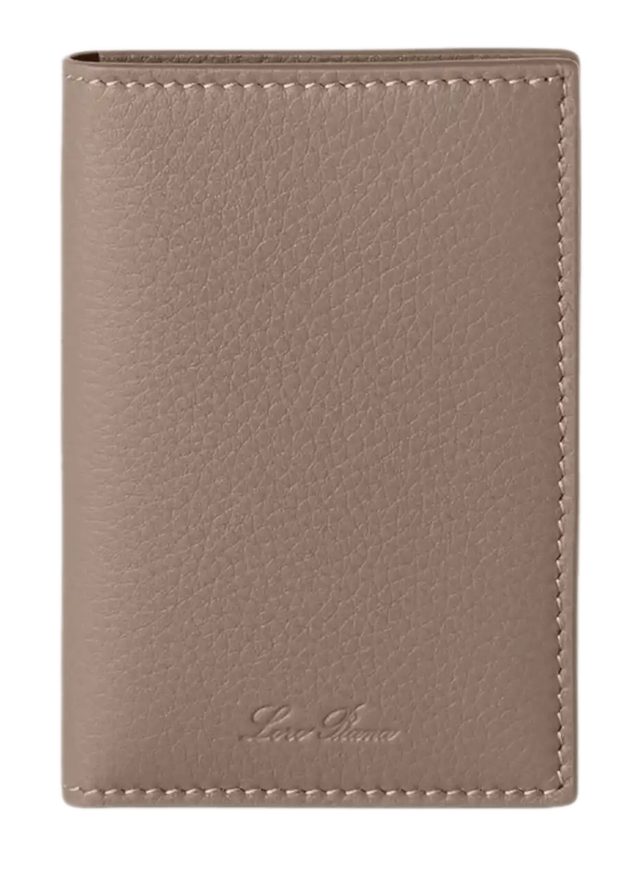 Loro Piana Extra Bifold Cardholder - Warm Mastic