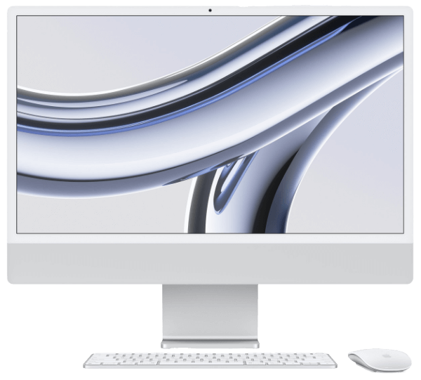 iMac 24-inch - 8-core CPU, 8-core GPU, 16GB RAM, 256GB SSD Storage