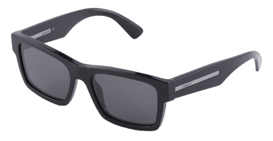 Prada Sunglasses Iconic Metal Plaque - Slate Gray