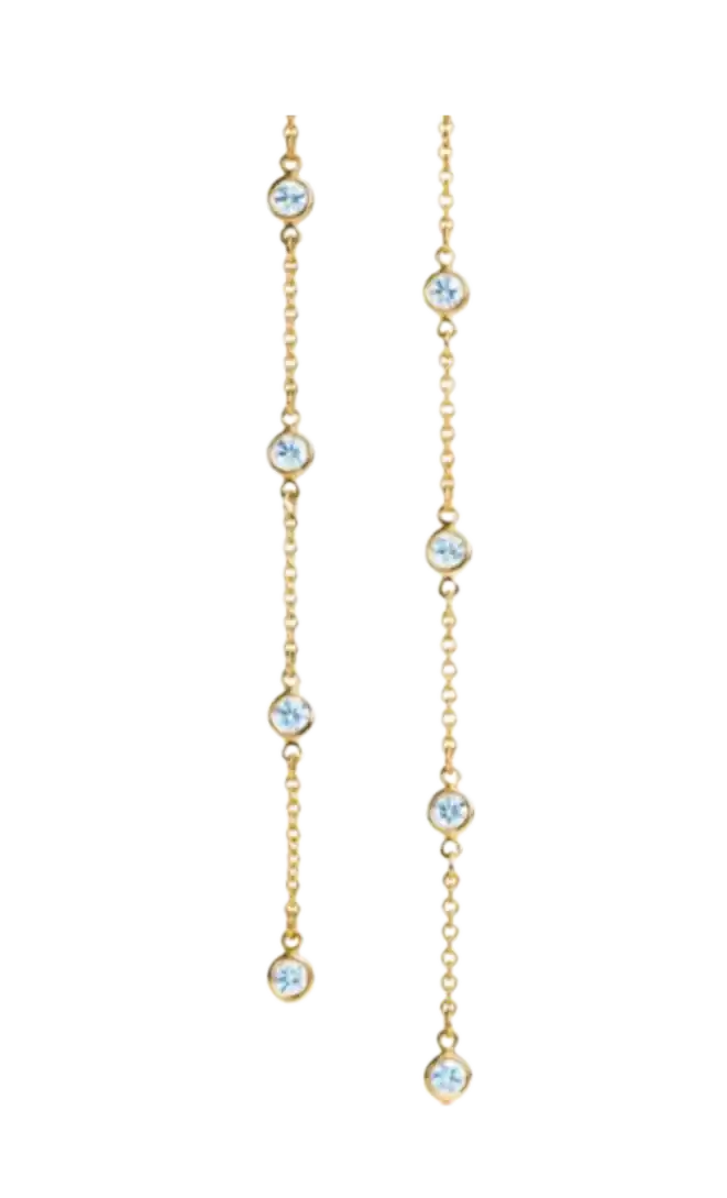 Elsa Paretti Diamonds by the Yard Drop Earrings