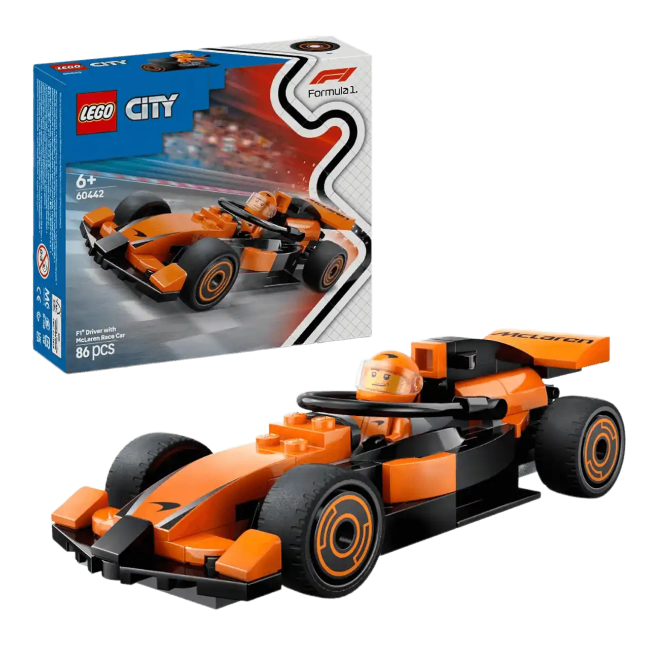 LEGO City F1 Driver with McLaren Race Car