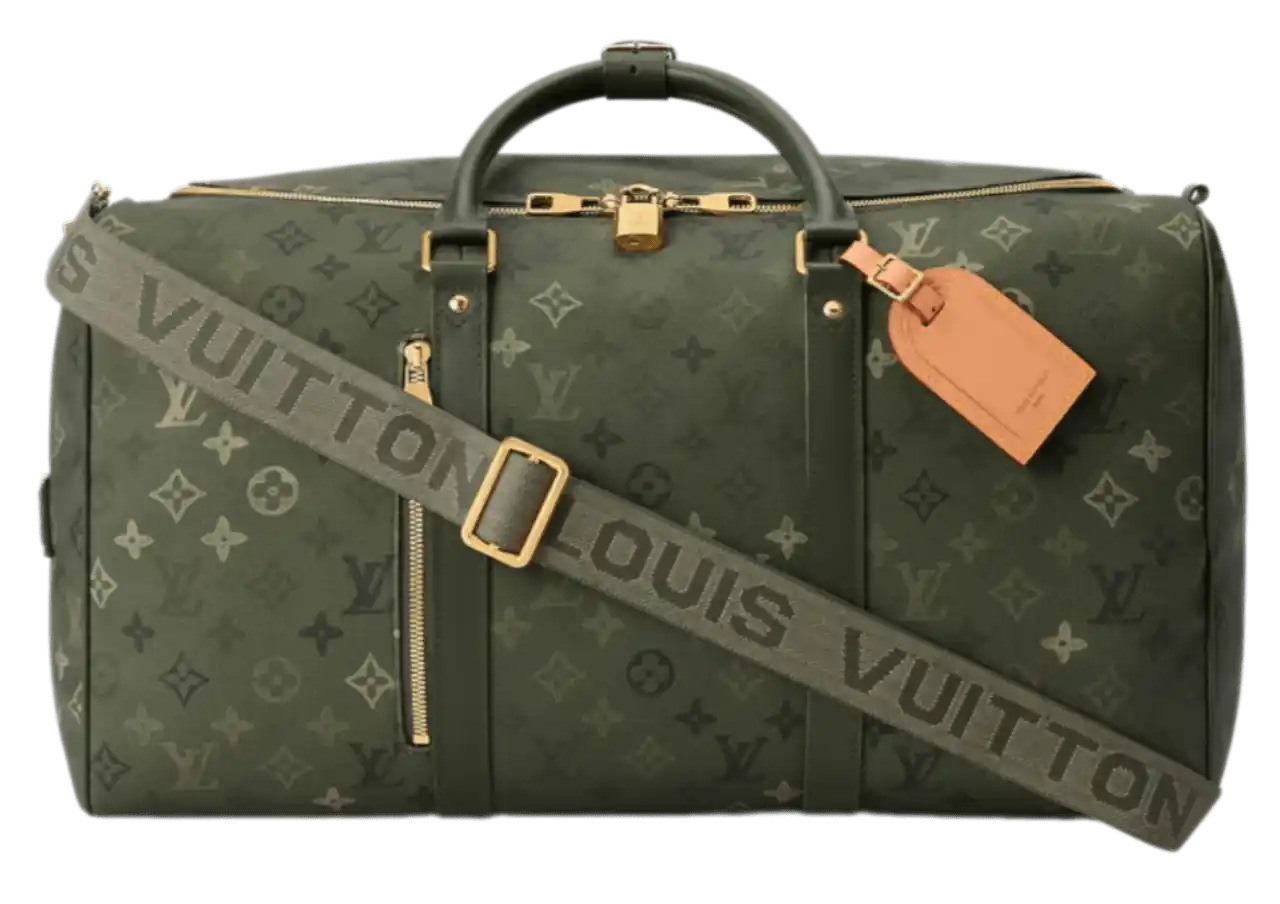 Louis Vuitton Keepall 50 Backpack - Khaki Green