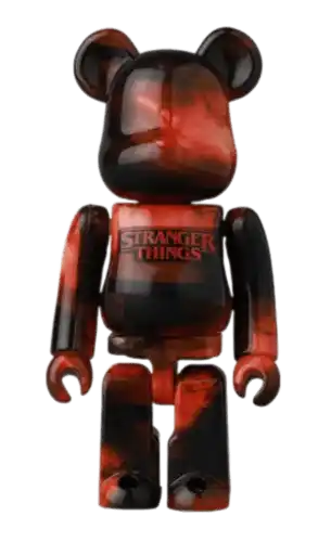 Bearbrick Series 44 Netflix Stranger Things 100% (Opened Blind Box and Card Included)