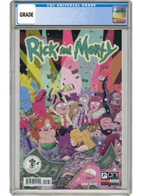 Oni Press Rick and Morty (2015 Oni Press) 1ECCC Comic Book CGC Graded
