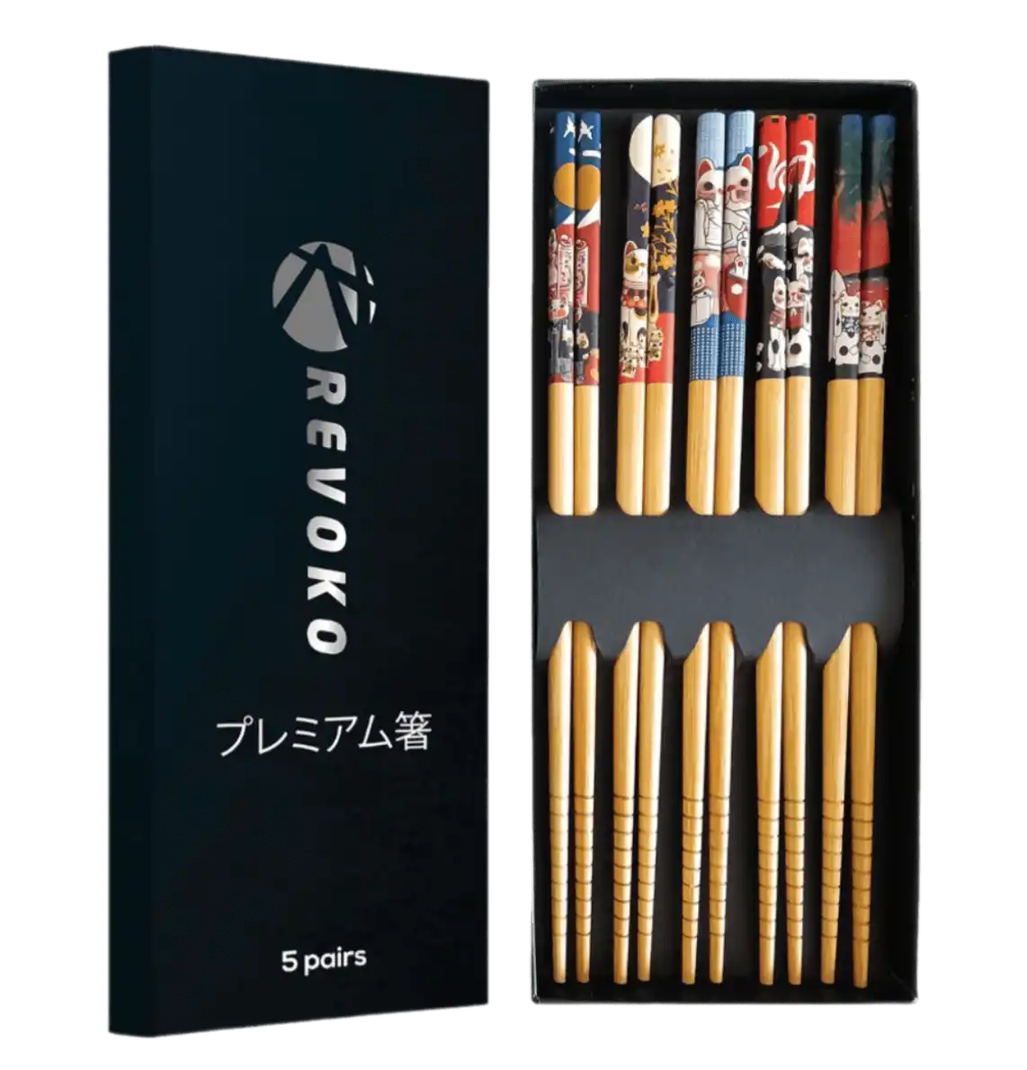 REVOKO Bamboo Chopsticks
