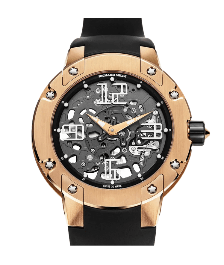 Richard Mille RM33 Automatic Winding Extra Flat Open-Work Dial - 45.7mm, Titanium