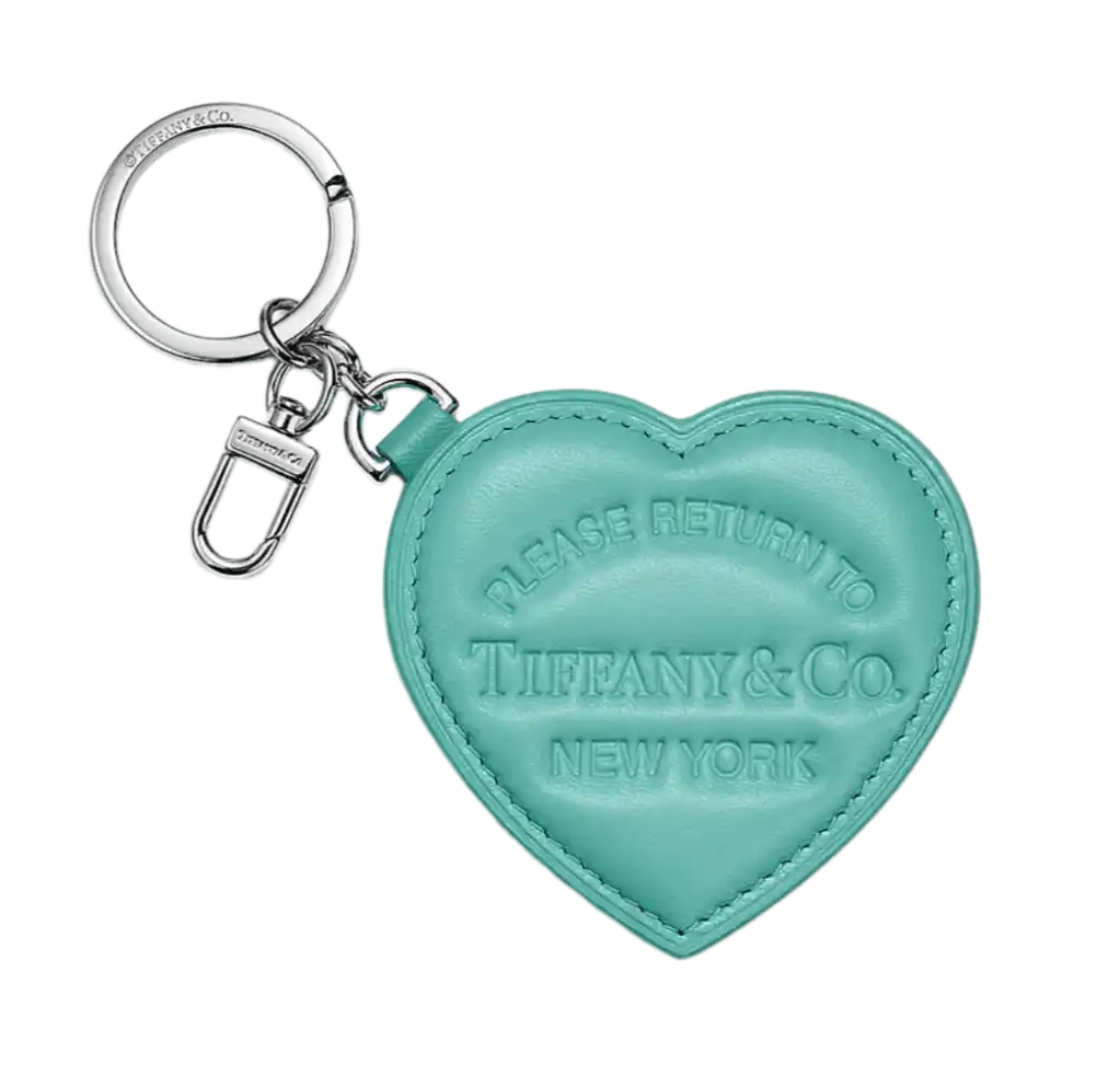 Tiffany Padded Bag Charm - Tiffany Blue