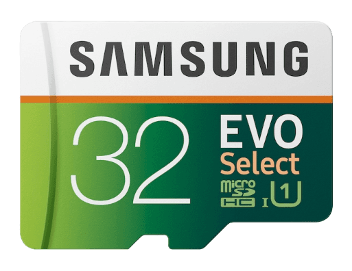 Samsung EVO Select microSD Memory Card 32GB