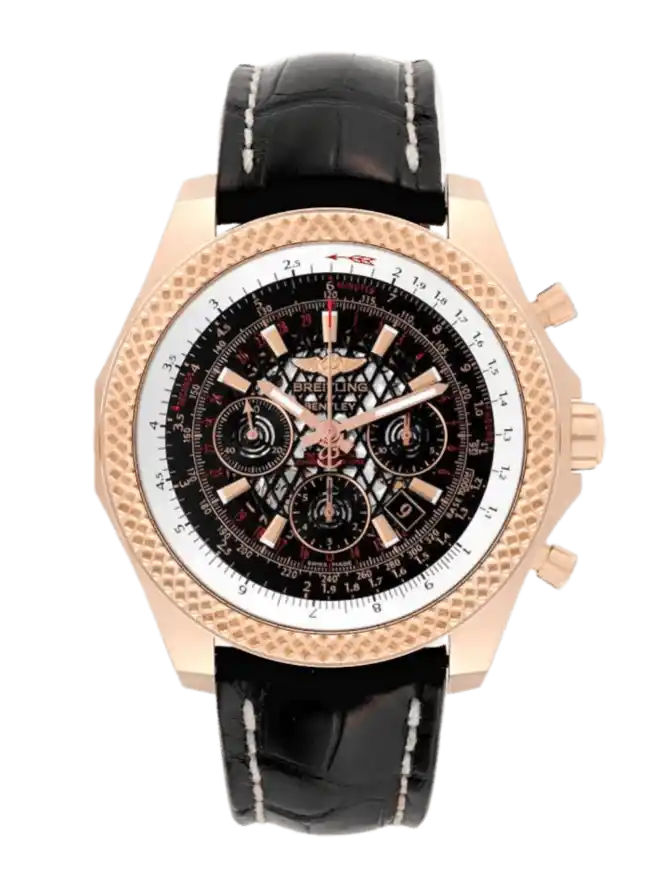 Breitling Bentley B06 Black Dial - 49mm, Rose Gold (2016)