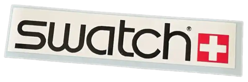 Swatch Logo Sticker