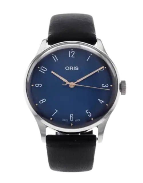 Oris Artelier Blue Dial - 38mm, Steel (2020)